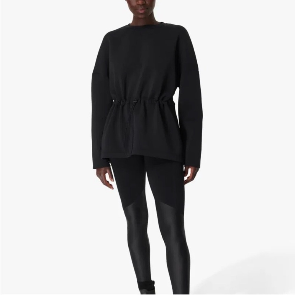 Sweaty Betty Grace Toggle Crewneck Sweatshirt